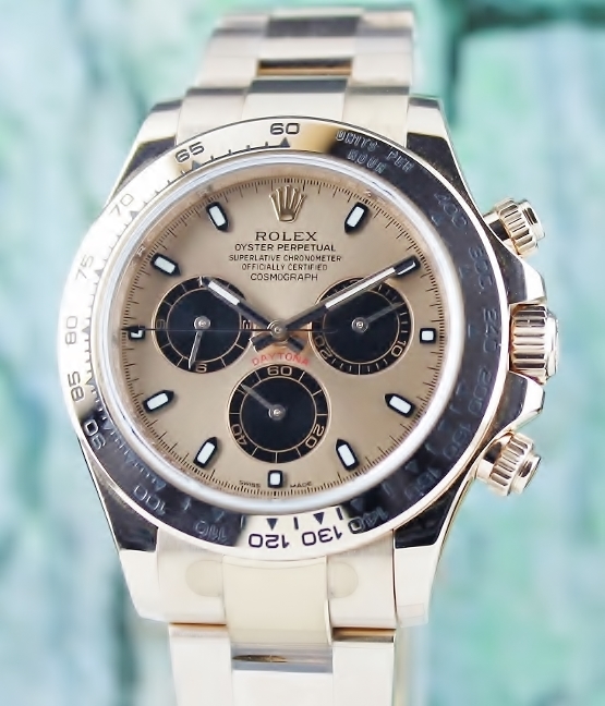 (image for) UNPOLISHED LIKE NEW ROLEX 18K ROSE GOLD DAYTONA COSMOGRAPH / 116505